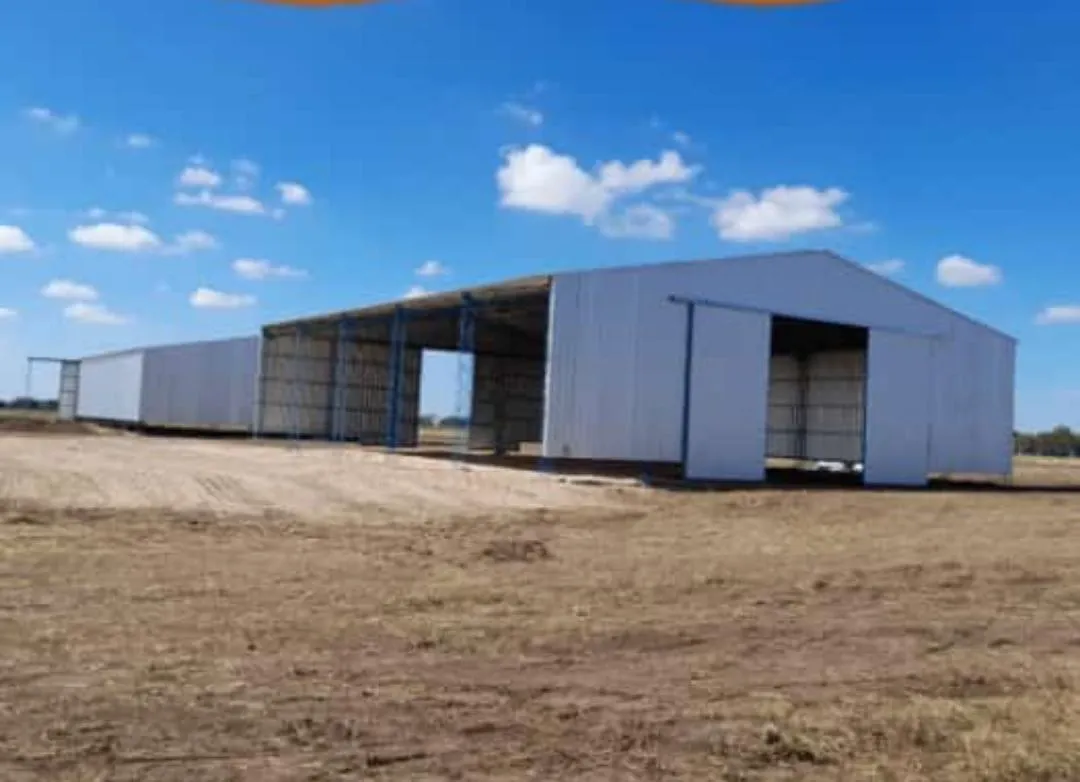 Galpones metálicos para acopio y uso agropecuario